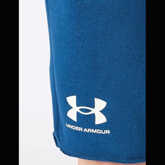 Men's UA Rival Terry Shorts,10" inseam - Picture 5 of 6